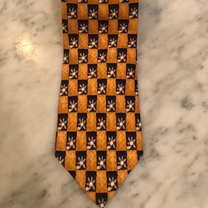 NORDSTROM silk daisy tie